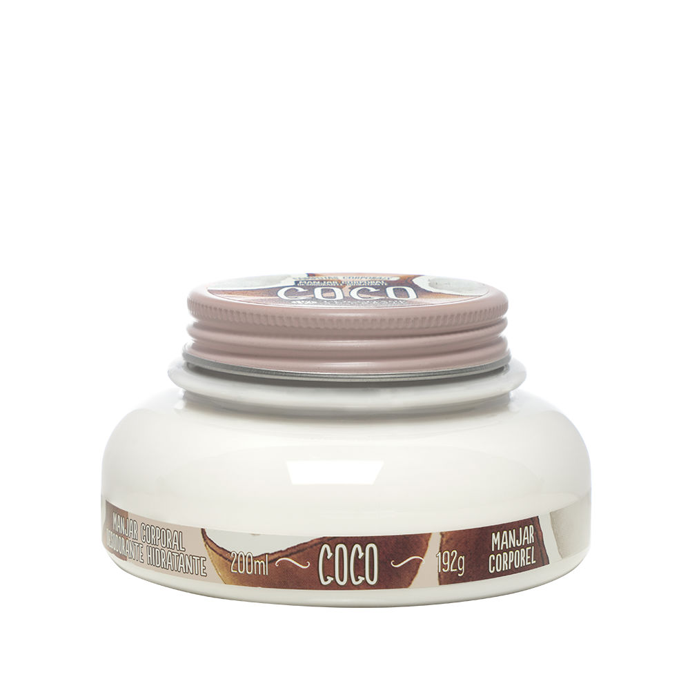 Manjar Corporal Desodorante Hidratante Coco 200ml